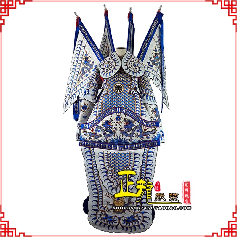 禄丰武生武将大靠祥龙勾金